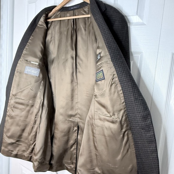 Chaps Ralph Lauren Men's Single Breast 2 Button Wool Blazer Jacket Size 42T - Picture 9 of 12